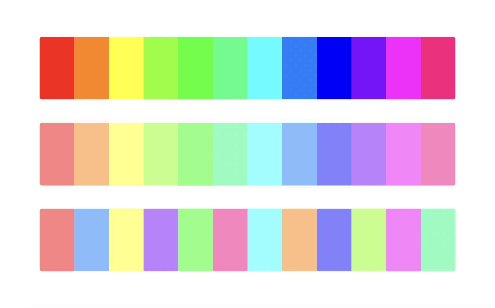 Designing an accessible color system for ChartSimply